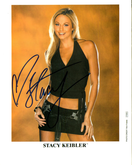 Stacy Keibler signed 8x10 Photo