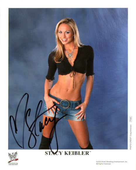 Stacy Keibler signed 8x10 Photo