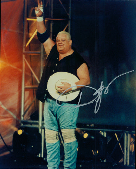 Dusty Rhodes signed 8x10 Photo