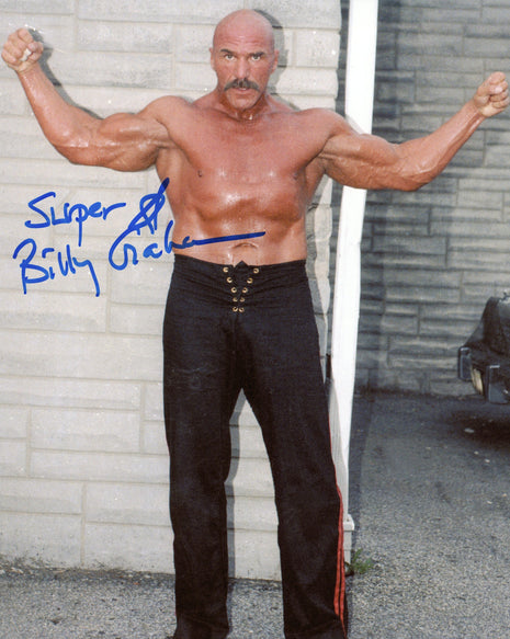 Superstar Billy Graham signed 8x10 Photo