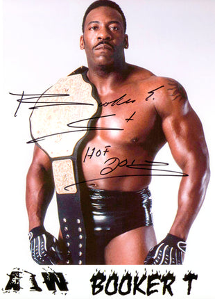 Booker T signed 8x10 Photo