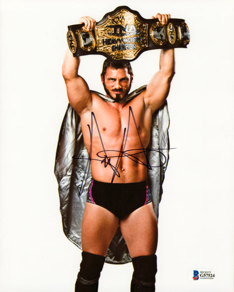 Austin Aries signed 8x10 Photo (w/ Beckett)