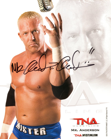 Ken Anderson signed 8x10 Photo