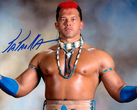 Tatanka signed 8x10 Photo