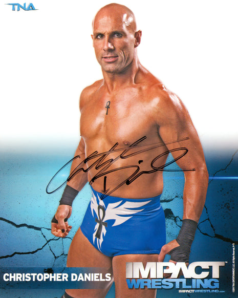 Christopher Daniels signed 8x10 Photo