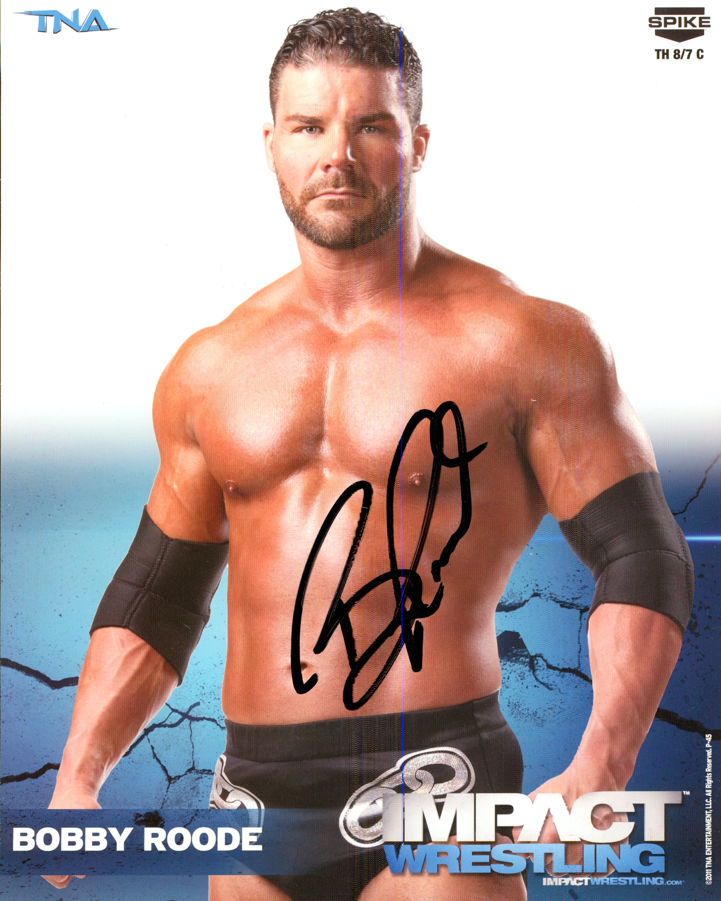 Bobby Roode Signed 8x10 Photo Signed By Superstars