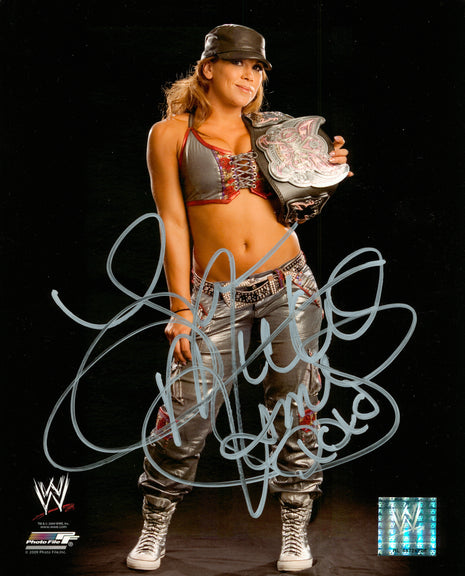 Mickie James signed 8x10 Photo