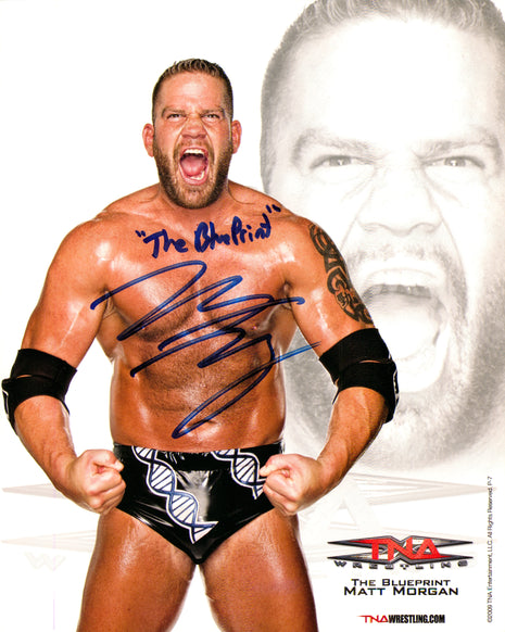 Matt Morgan signed 8x10 Photo