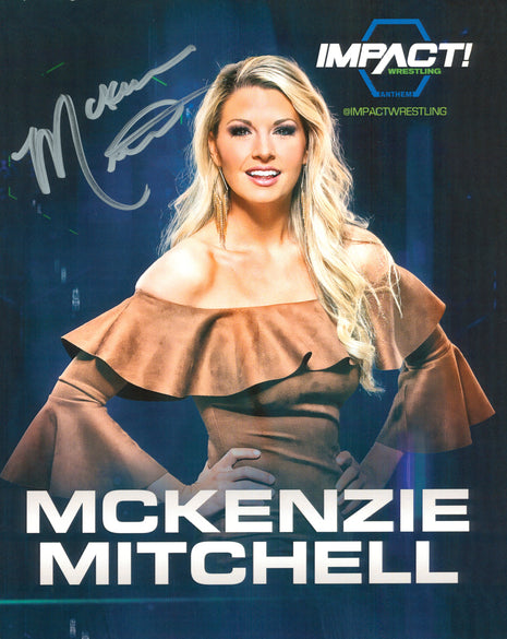 McKenzie Mitchell signed 8x10 Photo