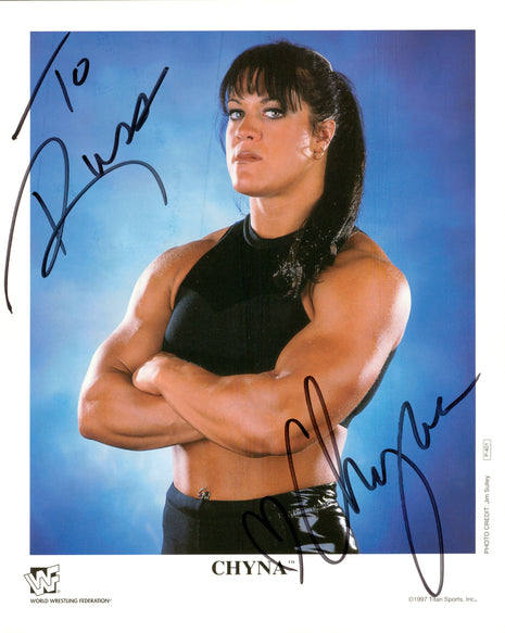 Chyna signed 8x10 Photo