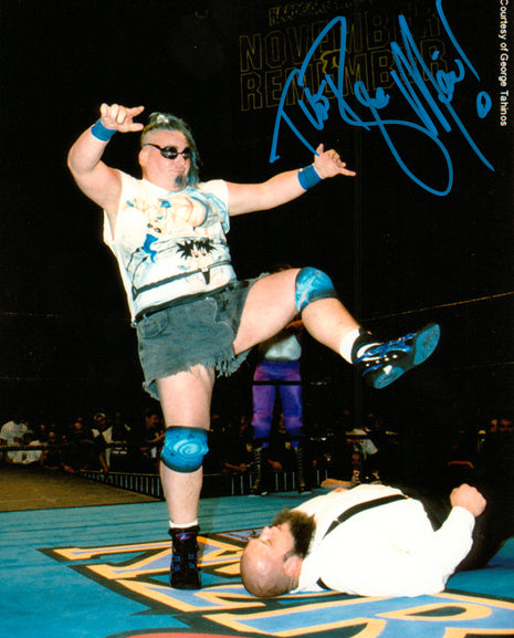 Blue Meanie signed 8x10 Photo