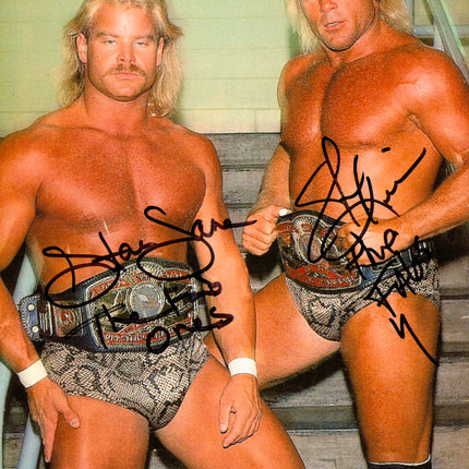 Stan Lane & Steve Keirn dual signed 8x10 Photo
