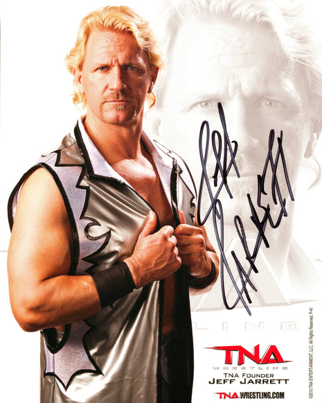 Jeff Jarrett signed 8x10 Photo