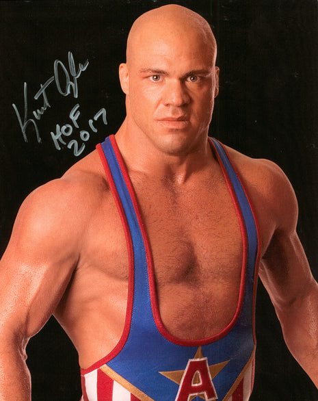 Kurt Angle signed 8x10 Photo