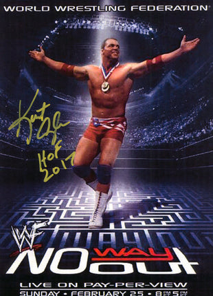 Kurt Angle signed 8x10 Photo