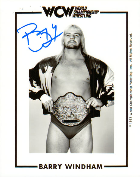 Barry Windham signed 8x10 Photo