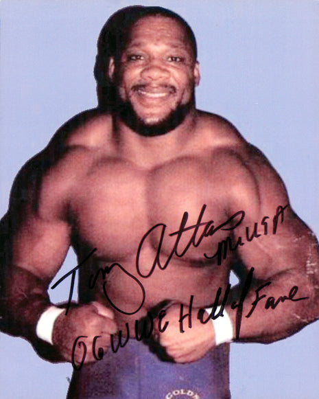 Tony Atlas signed 8x10 Photo