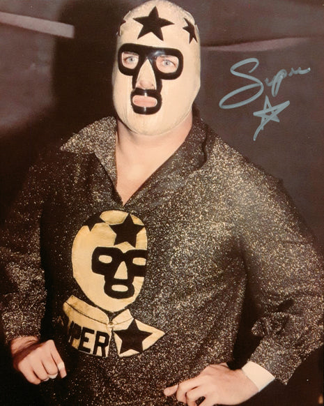 Masked Superstar signed 8x10 Photo