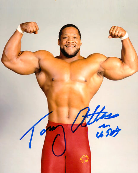 Tony Atlas signed 8x10 Photo