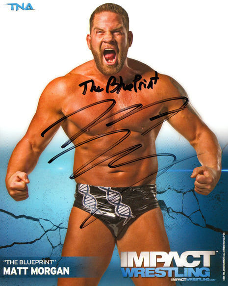 Matt Morgan signed 8x10 Photo