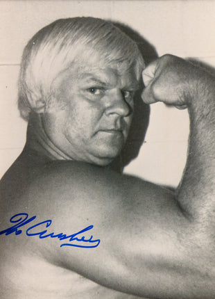 The Crusher signed 8x10 Photo