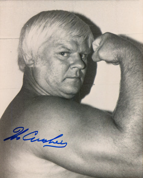 The Crusher signed 8x10 Photo