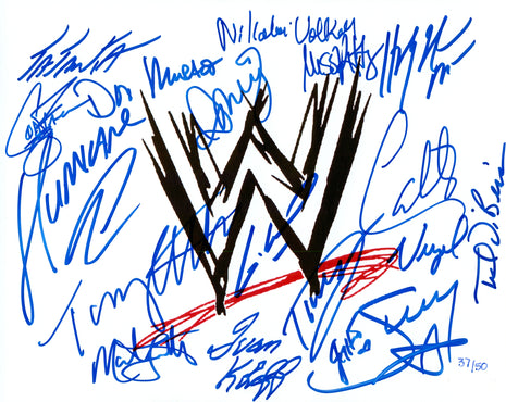 Multi-signed 8x10 Photo - 15+ signatures (w/ PSA)