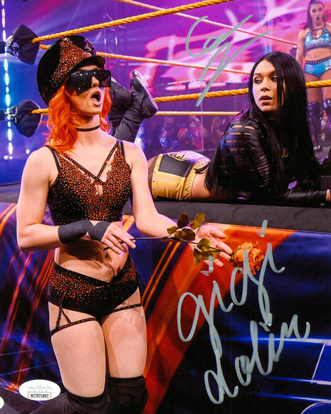 Gigi Dolin & Cora Jade signed 8x10 Photo (w/ JSA)