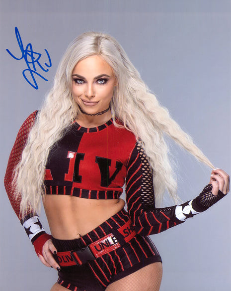 Liv Morgan signed 8x10 Photo