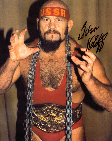 Ivan Koloff signed 8x10 Photo