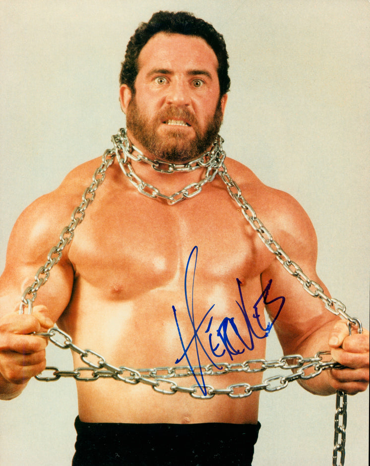 Hercules Hernandez signed 8x10 Photo Signed By Superstars
