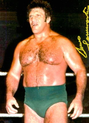 Bruno Sammartino signed 8x10 Photo
