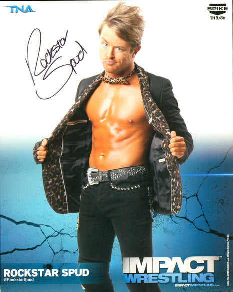 Rockstar Spud signed 8x10 Photo