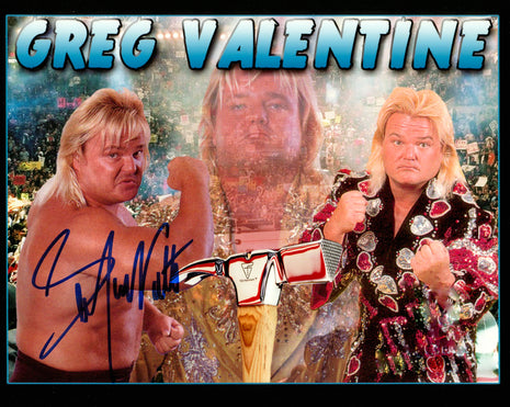 Greg Valentine signed 8x10 Photo