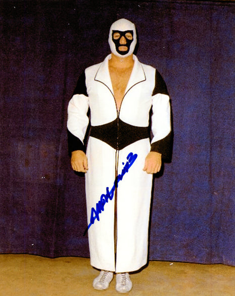 Mr Wrestling signed 8x10 Photo