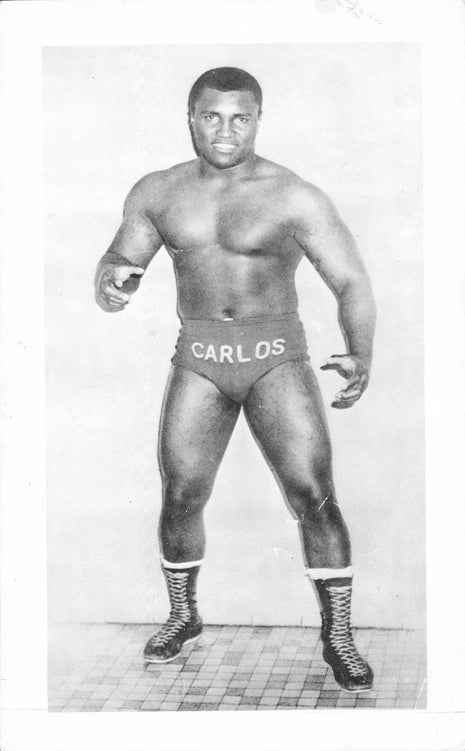 Carlos Colon signed 5x8 Photo