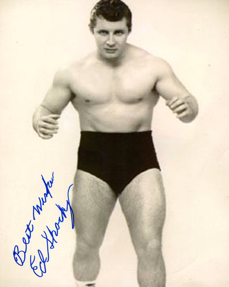 Photo 8x10 signée par Ed Sharky