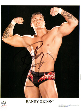 Randy Orton signed 8x10 Photo