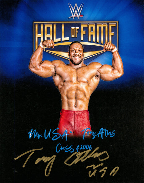 Tony Atlas signed 8x10 Photo