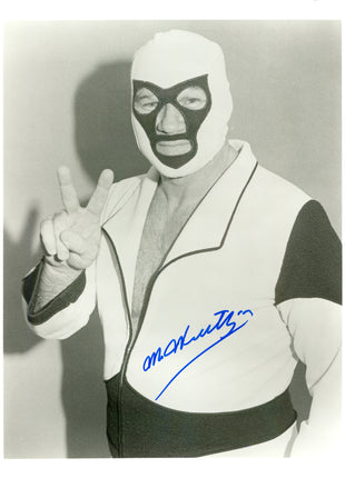 Mr Wrestling signed 8x10 Photo