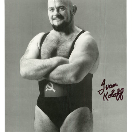 Ivan Koloff signed 8x10 Photo
