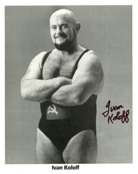 Ivan Koloff signed 8x10 Photo