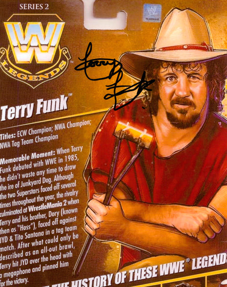 Terry Funk signed 8x10 Photo