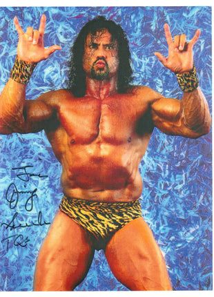 Jimmy Snuka signed 8x10 Photo