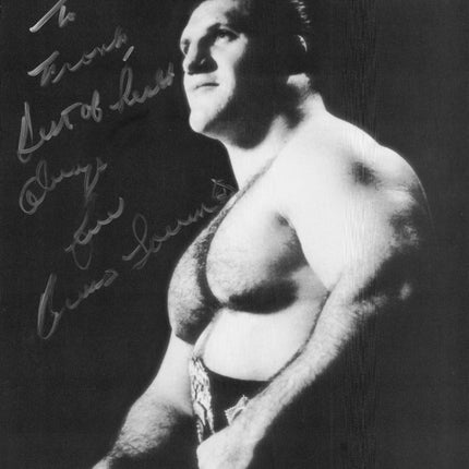 Bruno Sammartino signed 8x10 Photo