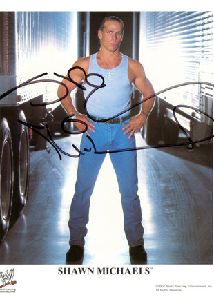 Shawn Michaels signed 8x10 Photo