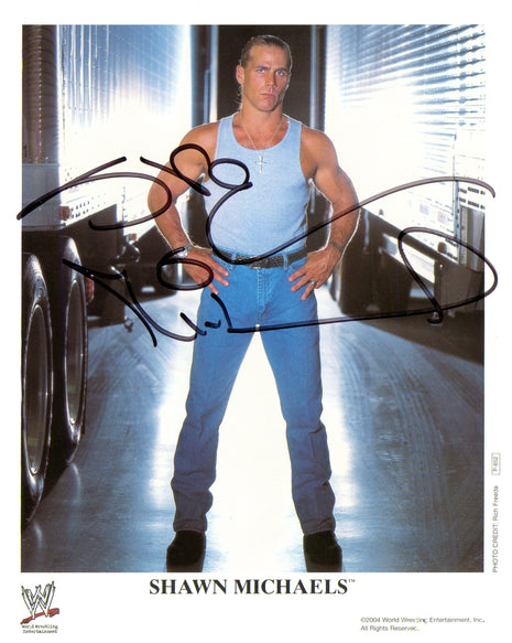 Shawn Michaels signed 8x10 Photo