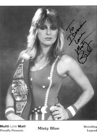 Misty Blue signed 8x10 Photo