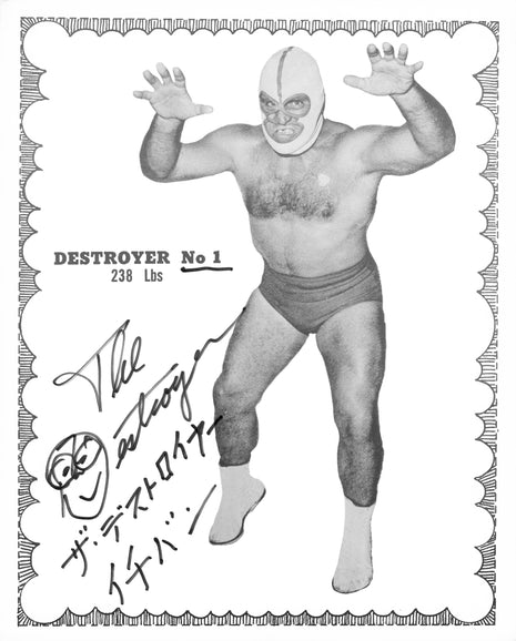 The Destroyer signed 8x10 Photo