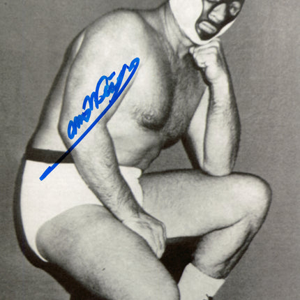 Mr Wrestling signed 8x10 Photo